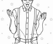 Coloriage Profil de Blippi