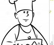 Coloriage Un d&eacute;licieux g&acirc;teau