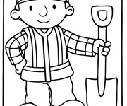 Coloriage Bob Le Petit Bricoleur