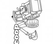 Coloriage Bulldozer Scoop