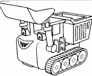Coloriage Camion magique dessin anim&eacute;