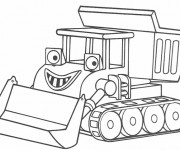 Coloriage Le Tracteur magique