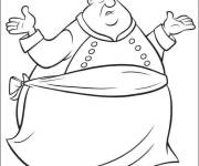 Coloriage Chef Auguste Gusteau du film