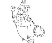 Coloriage et dessins gratuit Chef de poisson à imprimer