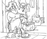 Coloriage Chef des pirates