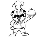 Coloriage et dessins gratuit Chef dr&ocirc;le pour enfant à imprimer