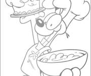 Coloriage Chef Oddie