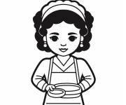 Coloriage Chef talentueux