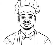 Coloriage Concours de chefs cuisiniers