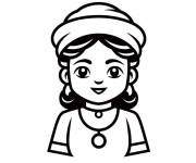 Coloriage Le chef culinaire