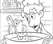 Coloriage Le chef rat Remy