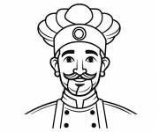Coloriage Master chef