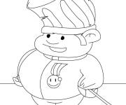 Coloriage Meilleur cuisinier et chef