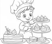 Coloriage Petit Chef