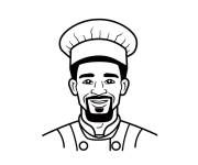 Coloriage Photo de chef ps