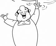 Coloriage Pizza&iuml;olo