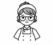 Coloriage Recette spéciale du chef