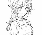 Coloriage Une sous chef