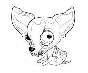 Coloriage Chihuahua de Chucky