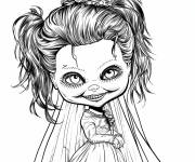 Coloriage Fianc&eacute;e de Chucky