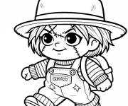 Coloriage L'explorateur Chucky