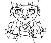 Coloriage et dessins gratuit Petite mari&eacute;e de Chucky à imprimer