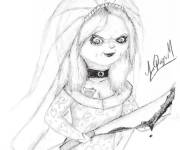 Coloriage Tiffany avec un couteau facile