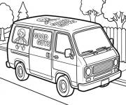 Coloriage Transport Bright Voodoo de Chucky
