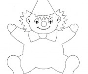 Coloriage et dessins gratuit Un petit clown à imprimer