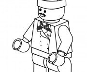 Coloriage Cuisinier Lego City