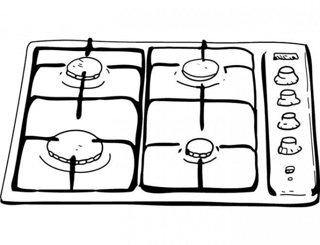 Coloriage A Imprimer De Cuisine