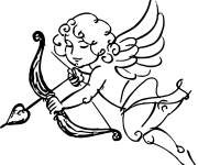 Coloriage Cupid artistique