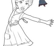 Coloriage Danseuse Ballerina de Disney