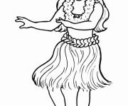 Coloriage Danseuse de Huawei