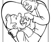 Coloriage Dentiste sant&eacute; dentaire