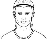 Coloriage et dessins gratuit Adolescent Haaland à imprimer