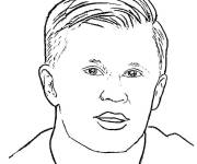 Coloriage Haaland &agrave; Bayern Munchen