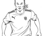 Coloriage Haaland CP
