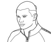 Coloriage et dessins gratuit Haaland simple à imprimer