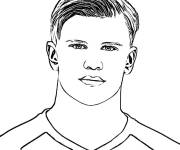 Coloriage Jeune Haaland
