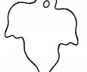 Coloriage Dessin de fantome