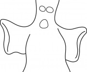 Coloriage Fantome &agrave; t&eacute;l&eacute;charger