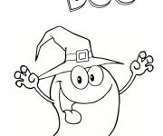 Coloriage Fantome Boo