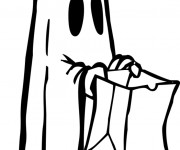 Coloriage Fantome coloriage