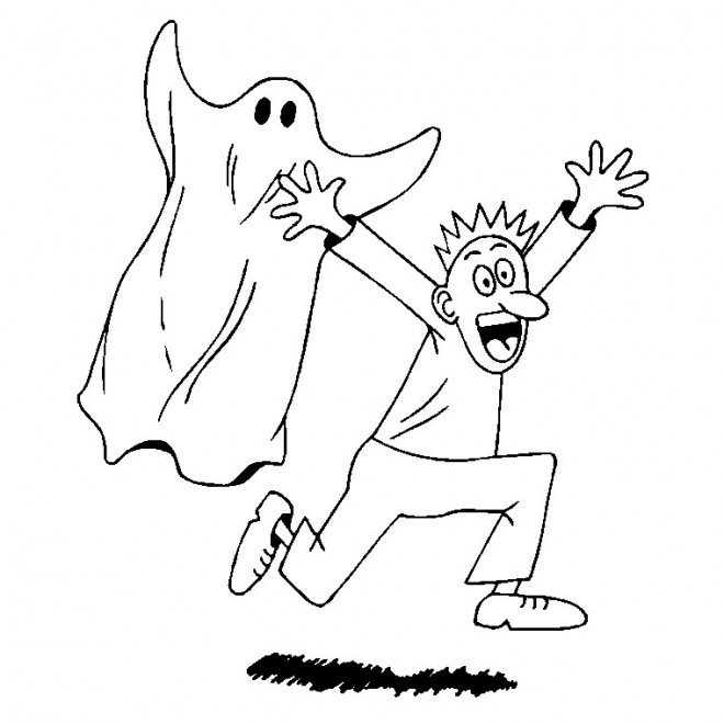 Dessin De Fantome Qui Fait Peur  , page 4 sur 20 sur HugoLescargot.com