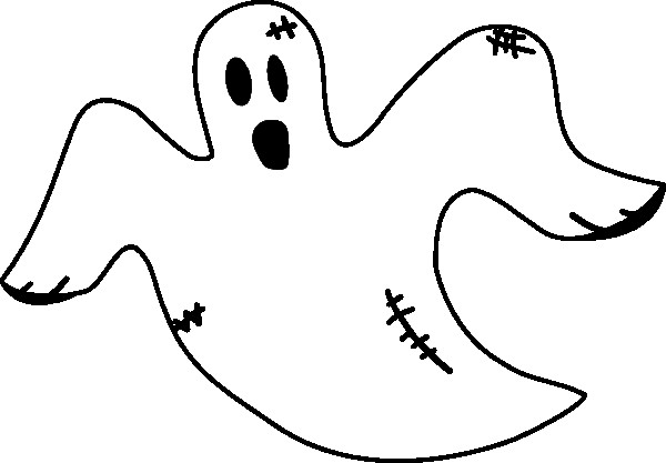 Coloriage et dessins gratuits Fantome Ghost à imprimer