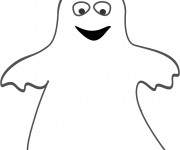 Coloriage Fantome pour enfants