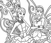 Coloriage Barbie de Fairytopia