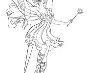 Coloriage et dessins gratuit &Eacute;t&eacute; f&eacute;erique magique à imprimer