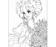 Coloriage F&eacute;e de Musique
